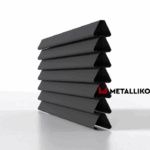 Ламели для забора жалюзи Premium U RAL 7024 – порошковое покрытие, толщина 0,45 мм в Севастополе | фото 4