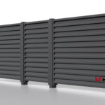 Ламели для забора жалюзи Luxe V RAL 7024 – порошковое покрытие, толщина 0,45 мм в Севастополе | фото 6