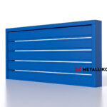 Планкен для забора 120 mm RAL 5005 – покрытие полиэстер, толщина 0,45 мм в Севастополе | фото 2