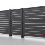Планкен для забора 120 mm RAL 9005 – покрытие порошковое, толщина 0,45 мм в Севастополе | фото 5