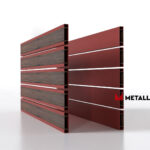 Планкен для забора Printec под дерево 120 mm RAL 3009 – покрытие порошковое, толщина 0,45 мм в Севастополе | фото 3