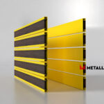 Планкен для забора Printec под дерево 120 mm RAL 1018 – покрытие матовое, толщина 0,45 мм в Севастополе | фото 3