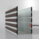 Планкен для забора Printec под дерево 120 mm RAL 7035 – покрытие порошковое, толщина 0,45 мм в Севастополе | фото 4