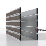 Планкен для забора Printec под дерево 120 mm RAL 7004 – покрытие порошковое, толщина 0,45 мм в Севастополе | фото 2