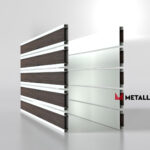 Планкен для забора Printec под дерево 120 mm RAL 9003 – покрытие порошковое, толщина 0,45 мм в Севастополе | фото 3