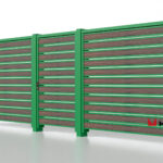 Планкен для забора Printec под дерево 120 mm RAL 6010 – покрытие полиэстер, толщина 0,45 мм в Севастополе | фото 5