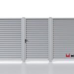 Ламели для забора жалюзи Premium U RAL 7004 – покрытие порошковое, толщина 0,45 мм в Севастополе | фото 5